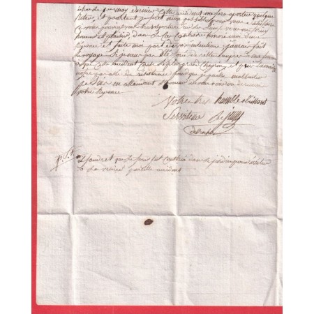 MARQUE 59 LE MELE ORNE 1818 POUR LAVAL MAYENNE INDICE 10