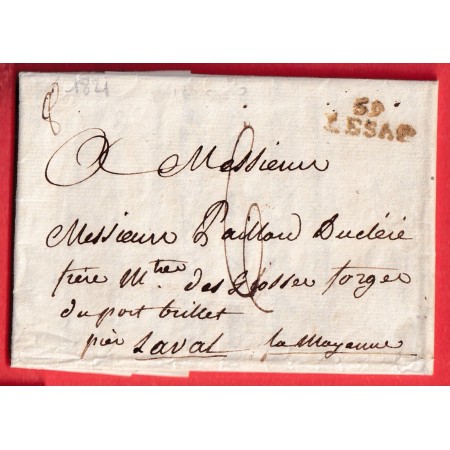 MARQUE 59 LE SAP ORNE POUR PORT BRILLET MAYENNE 22X9 INDICE 10