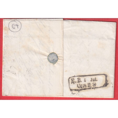 N°13 + 14 PC 2950 STRASBOURG BAS RHIN POUR LAHR BADE