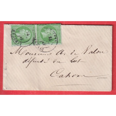 N°20 PAIRE CAD LIBOURNE GIRONDE POUR CAHORS LOT