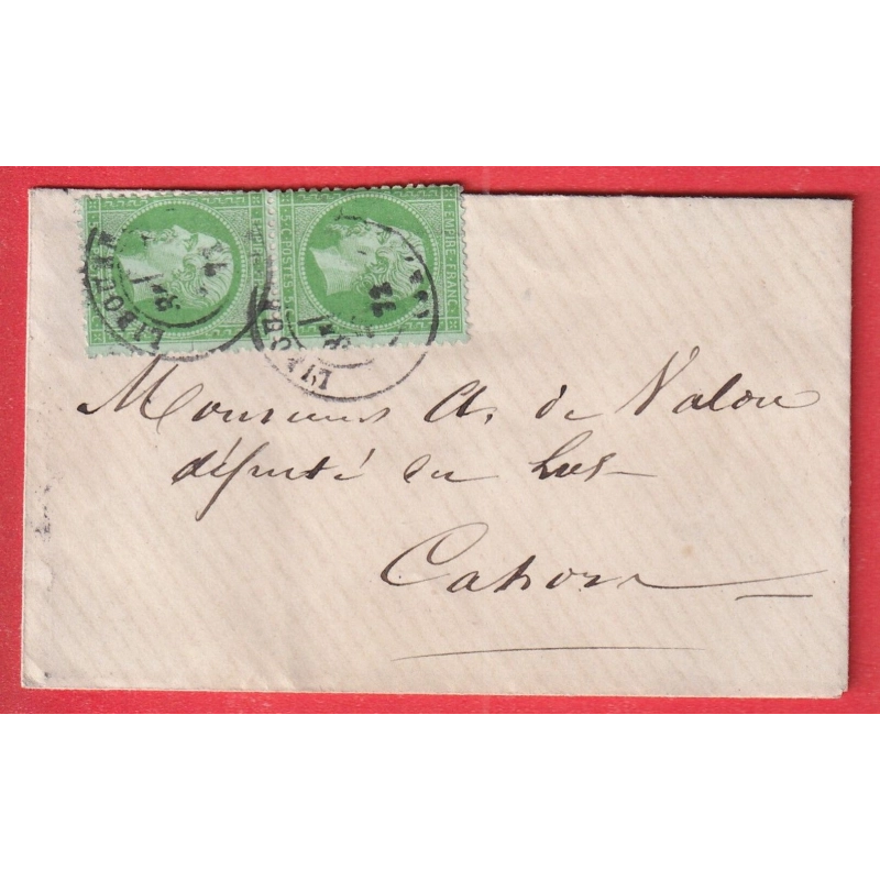 N°20 PAIRE CAD LIBOURNE GIRONDE POUR CAHORS LOT