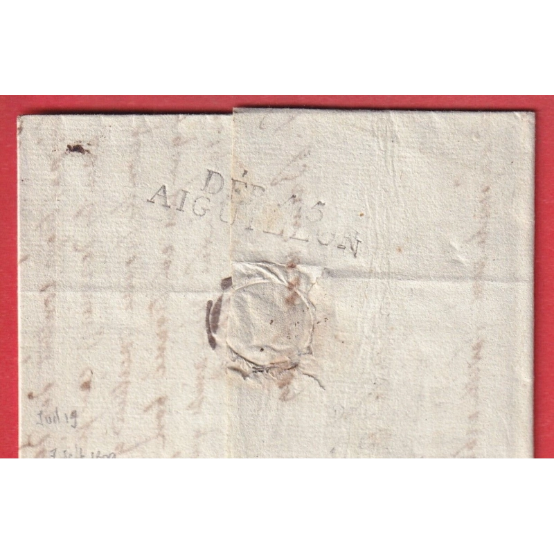 DEBOURSE DEB 45 AIGUILLON LOT ET GARONNE INDICE 19 DEPART 21 ST BRIEUC COTES DU NORD 1809