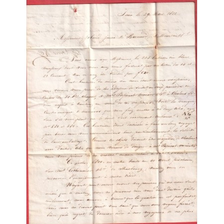 CAD TYPE 11 TAIN DROME 1831 MEURSAULT COTE D'OR INDICE 11 + DECIME RURAL