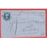 N°14 PC 1128 DOUARNENEZ FINISTERE TAXE MANUSCRIT 4 MONTPELLIER HERAULT