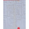 N°14 PC 1128 DOUARNENEZ FINISTERE TAXE MANUSCRIT 4 MONTPELLIER HERAULT