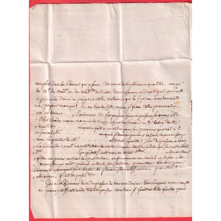 MARQUE P COURONNE DE PARIS LN°9 1772 INDICE 16 POUR CHAROLLES SAONE ET LOIRE