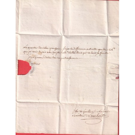 MARQUE P COURONNE DE PARIS LN°9 1772 INDICE 16 POUR CHAROLLES SAONE ET LOIRE