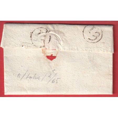 MARQUE 83 COULANGE YONNE  1801 POUR PARIS INDICE 10