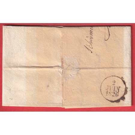 MARQUE 82 SCHIRMECK VOSGES 1826  40X11 POUR SENONES INDICE 15