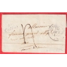 CURSIVE 78 CALLAS VAR T13 DRAGUIGNAN 1845 POUR AIX EN PROVENCE BOUCHES DU RHONE INDICE 16