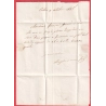 CURSIVE 78 CALLAS VAR T13 DRAGUIGNAN 1845 POUR AIX EN PROVENCE BOUCHES DU RHONE INDICE 16