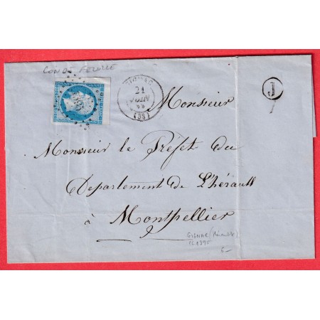 N°14 COIN DE FEUILLE PC 1395 HERAULT POUR MONTPELLIER