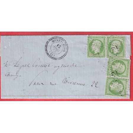 N°20 x4 2 PAIRES GC 2505 MONTPINCON CALVADOS CAD TYPE 22 POUR PARIS