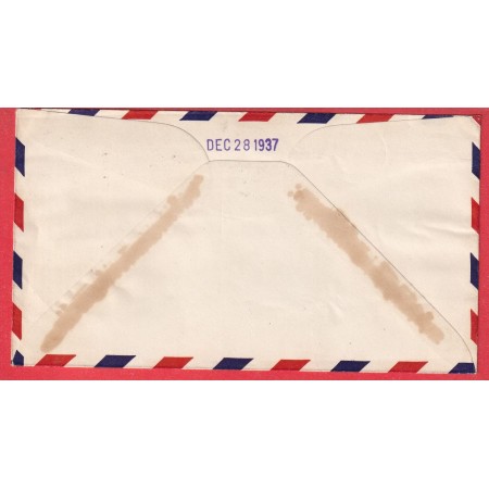 ETATS UNIS 1927 1ER VOL FIRST FLIGHT BOULDER CITY NEVAD 1938 AIR MAIL SERVICE 1938 SIGNATURE PILOTE ??