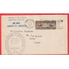 ETATS UNIS 1ER VOL FIRST FLIGHT 1928 CHICAGO ST LOUIS LINDBERGH AGAIN FLIES THE AIR MAIL POUR PARIS FRANCE