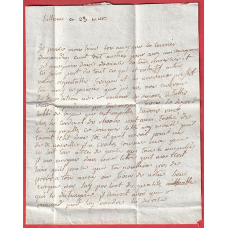 MARQUE 62 BILLOM 23X7 1806 PUY DE DOME INDICE 12 POUR PARIS