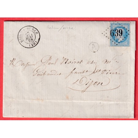 N°29 GC 639 BRION SUR OURCE COTE D'OR BOITE RURALE A BELAN SUR OURCE