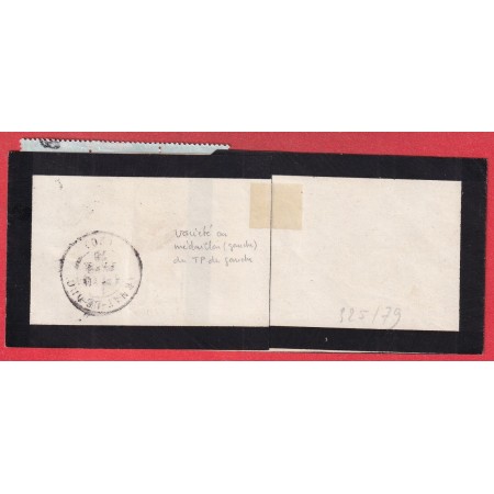 N°50 BANDE DE TROIS BEAUNE COTE D'OR POUR SIVRY ARNAY LE DUC VARIETE MEDAILLON TIMBRE DE GAUCHE