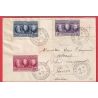 MONACO N° 108 110 EXPOSITION PHILATELIQUE MONTE CARLO 1928 GENEVE SUISSE