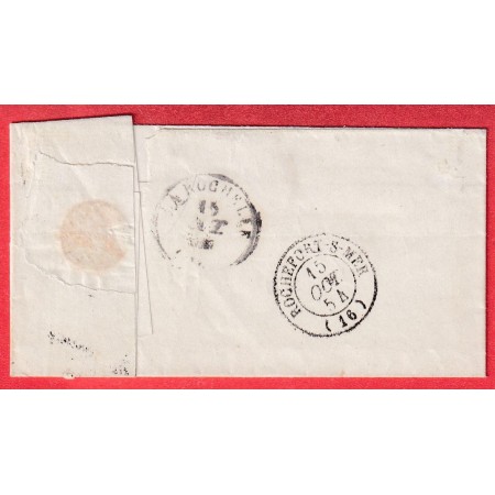 N°14 CURSIVE TAILLEBOURG CHARENTE INFERIEURE MARITIME POUR PILBOREAU INDICE 21