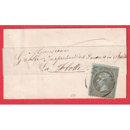 N°19 CAD LA FLOTTE CHARENTE INFERIEURE SEUL SUR CARTE DE VISITE