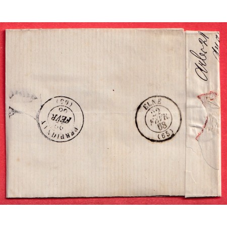 N°22 PC BLEUTE 165 ARLES SUR TECH PYRENEES ORIENTALES POUR ELNE SUR MER