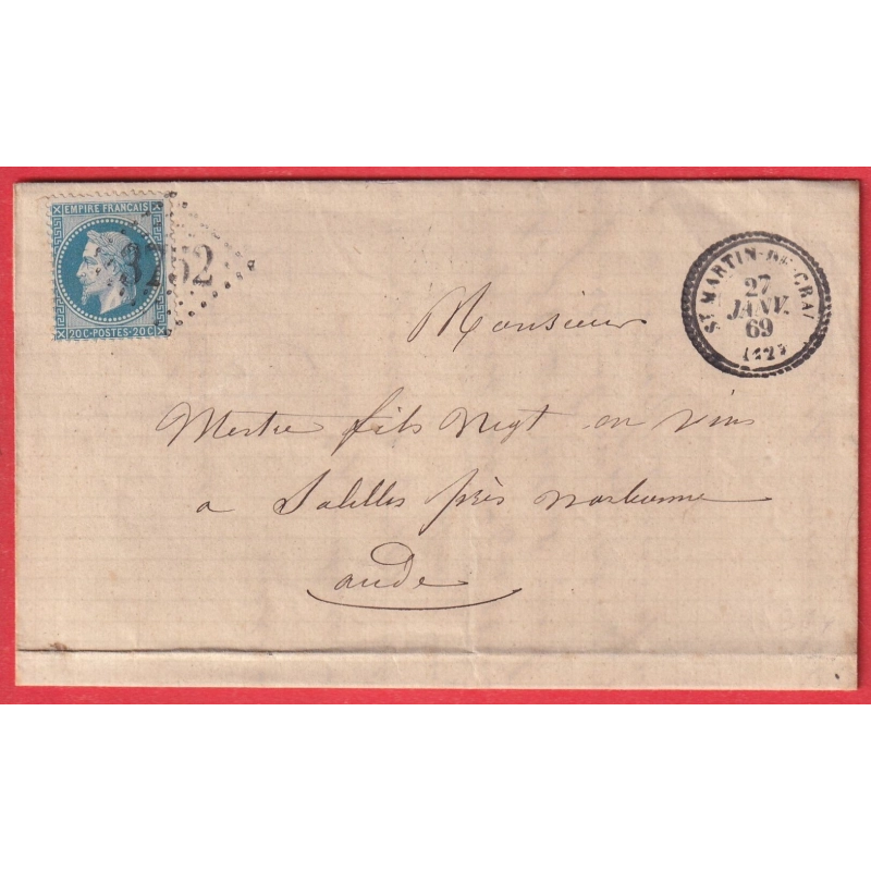 N°29 GC 3752 ST MARTIN DE CRAU CAD TYPE 22 BOUCHES DU RHONE SALELLES AUDE INDICE 13