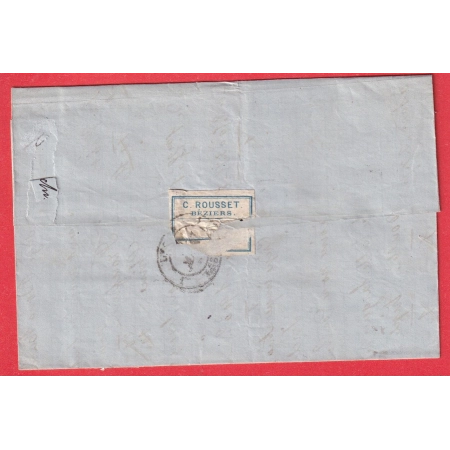 N°46B GC 472 BEZIERS HERAULT POUR LYON RHONE