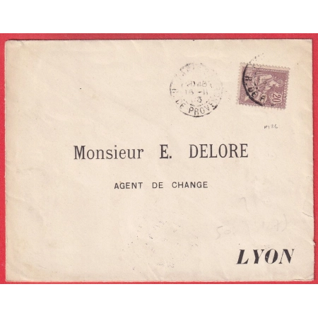 N°126 PARIS LEVEE EXCEPTIONNELLE R DE PROVENCE POUR LYON 1903