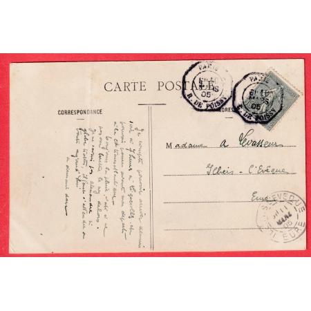 N°130 LEVEE EXCEPTIONNELLE PARIS R DE POISSY E1 ILLIERS L'EVEQUE EURE