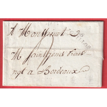 MARQUE 45 AIGUILLON 37X9 INDICE 9 POUR BORDEAUX 1809