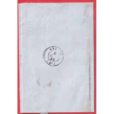 N°4 PAIRE TTB PC 3398 TOURS INDRE ET LOIRE POUR ANGERS MAINE ET LOIRE