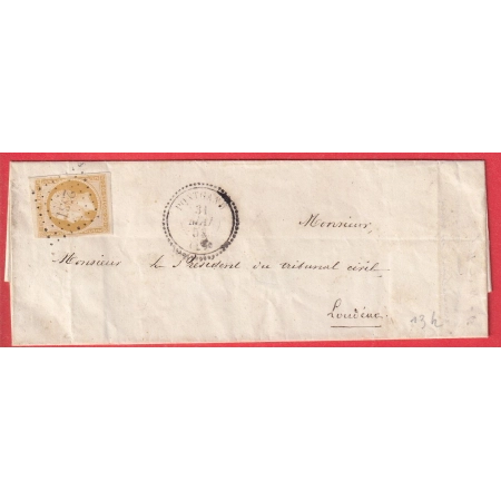 N°13 TTB PC 2531 PONTGAND COTES DU NORD CAD TYPE 22 POUR LOUDEAC INDICE 15