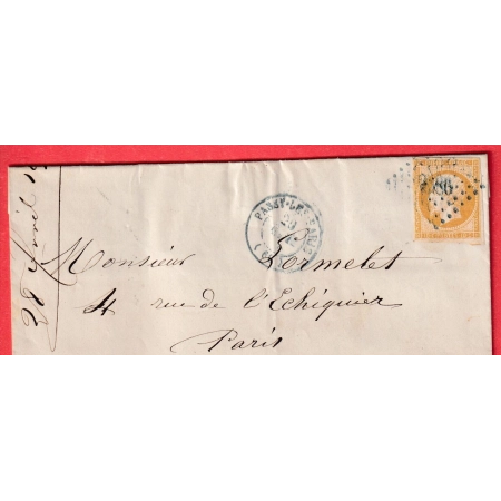 N°13 PC EN BLEU PC 2386 PASSY LES PARIS POUR PARIS RECETTES REUNIES