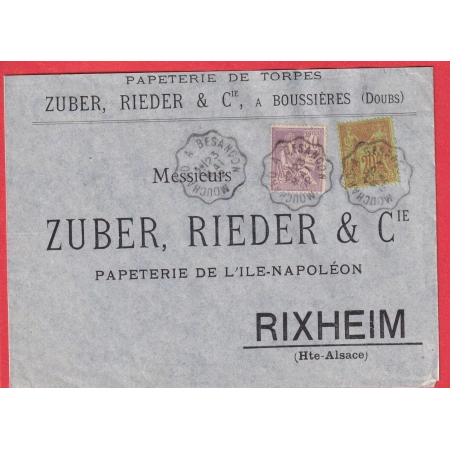 N°96 115 MIXTE SAGE MOUCHON CONVOYEUR LIGNE MOUCHARD BESANCON DOUBS DEPART BOUSSIERES RIXHEIM ALSACE LORRAINE