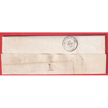 N°14 PC 3750 VITRY LA VILLE CAD TYPE 22 MARNE BOITE RURALE F POGNY POUR EPENSE INDICE 12