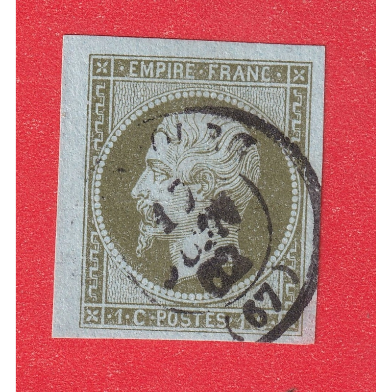 N°11 SUPERBE MARGES CAD STRASBOURG BAS RHIN