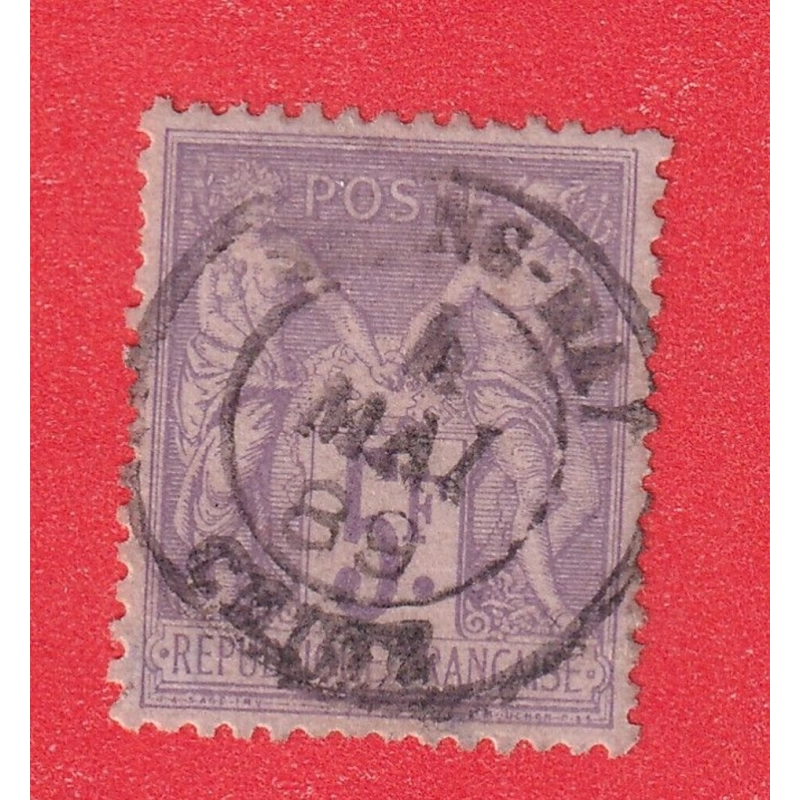 N°95 OBLITERATION SHANG HAI CHINE CHINA 1889