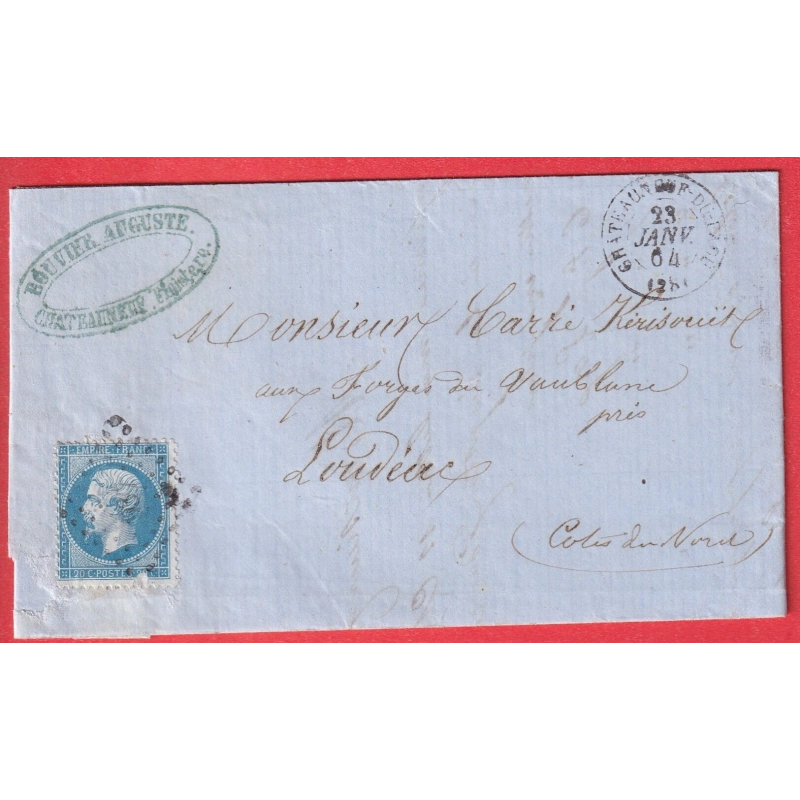 N°22 PC DU GC 937 CHATEAUNEUF DU FAOU FINISTERE RARE NON SIGNALE PAR POTHION