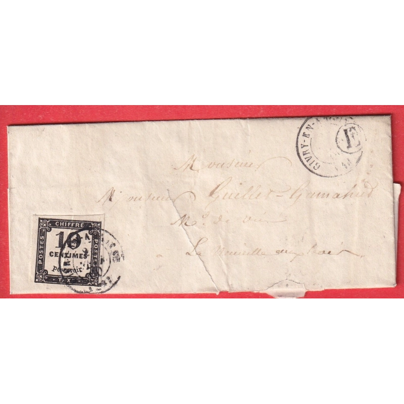 TAXE N°2 GIVRY EN ARGONNE MARNE BOITE RURALE E EPENSE