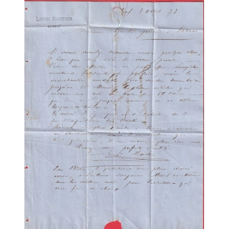 N°60 VARIETE GRIFFE ANGLE SUP GAUCHE GC 1386 ELBEUF JARNAC CHARENTE