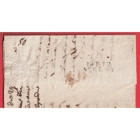 DEBOURSE DEB 12 ST REMY BOUCHES DU RHONE LE PROCUREUR DU ROI 1820 ARLES POUR EYGUIERES ORGON INDICE 19