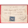N°4 PC 1854 MANOSQUE CAD TYPE 14 BASSES ALPES POUR CONDE SUR NOIREAU CALVADOS