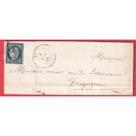 N°4 PC 183 CAD TYPE 14 AUPS VAR POUR DRAGUIGNAN