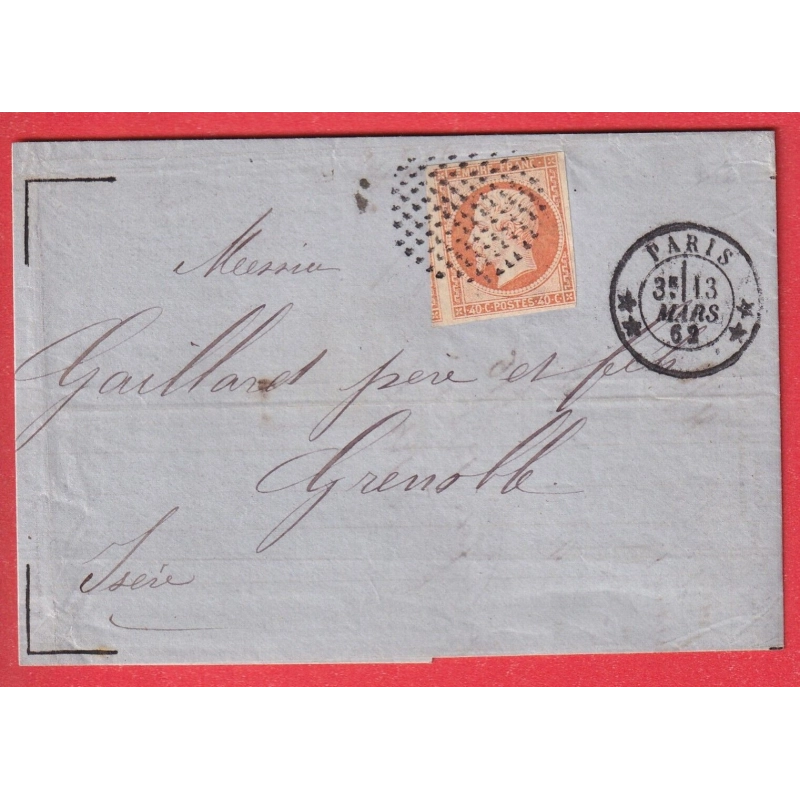 N°16 PARIS CERCLE DE POINTS POUR GRENOBLE