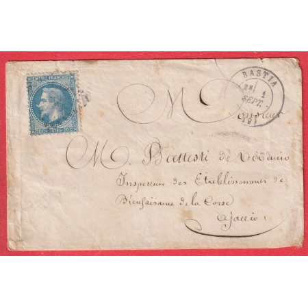 N°29 VARIETE A LA CORNE GC 338 BASTIA CORSE POUR AJACCIO