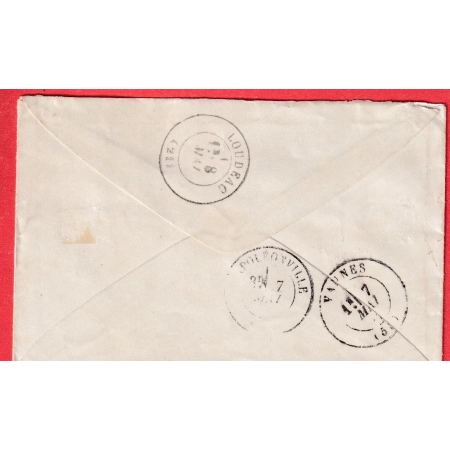 N°46B PC DU GC 3336 SAVENAY LOIRE INFERIEURE ATLANTIQUE POUR LOUDEAC CAD TYPE 17