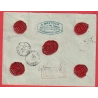 N°80 X2 PUTANGES ORNE OR IDENTIFIE RABODANGES POUR RENNES ILLE ET VILAINE 1894