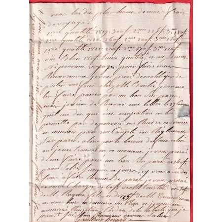 MARQUE 9 LES RICEYS AUBE 1821 POUR COMPIEGNE OISE INDICE 9