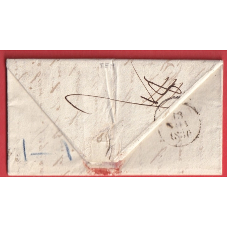 MARQUE P1P FERNEY AIN 1830 POUR AIX BOUCHES DU RHONE 1830 INDICE 12